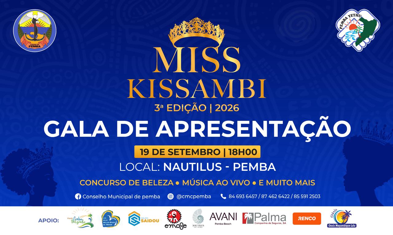 Miss Kissambi – 3ª Edição | Gala de Apresentação 2026