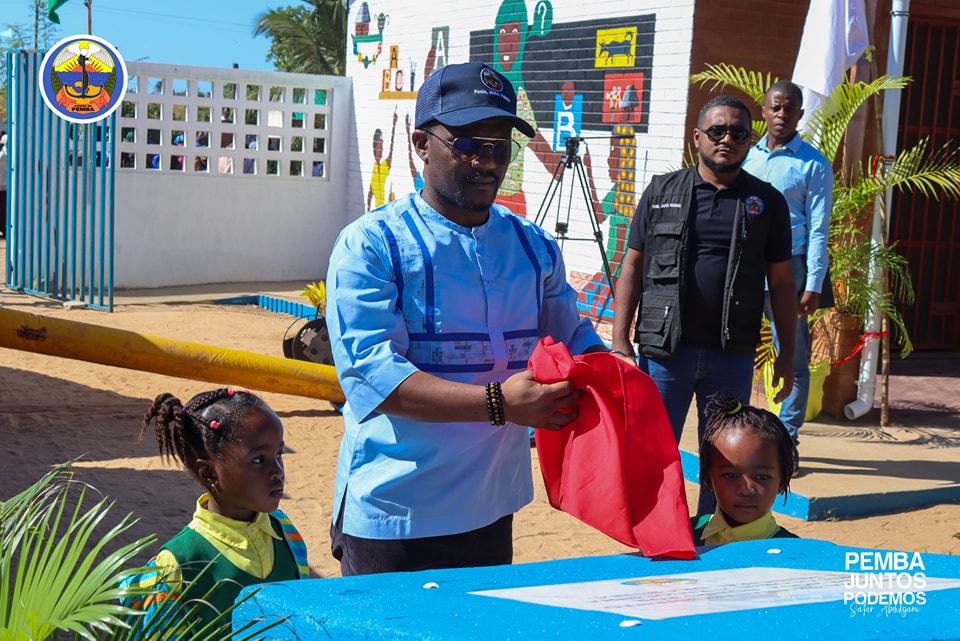 Satar Abdulgani Inaugura Escolinha Municipal de Chuiba