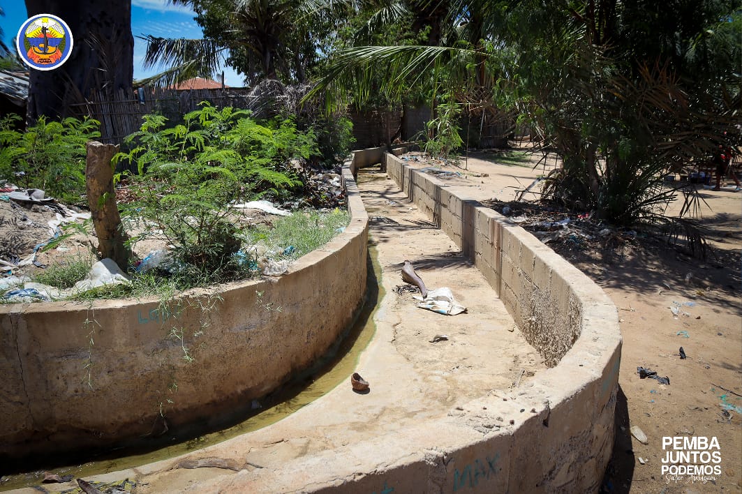 CMCP reforça resiliência urbana com vala de drenagem no bairro Josina Machel