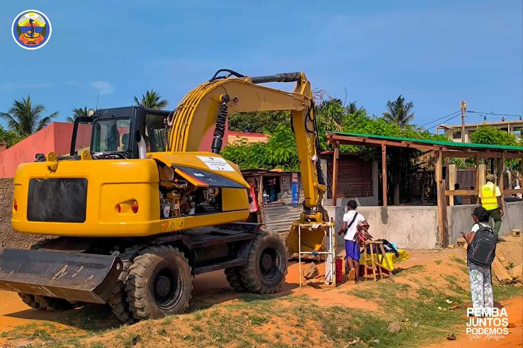 Tolerância zero à obras que obstruem vias de acesso em Pemba