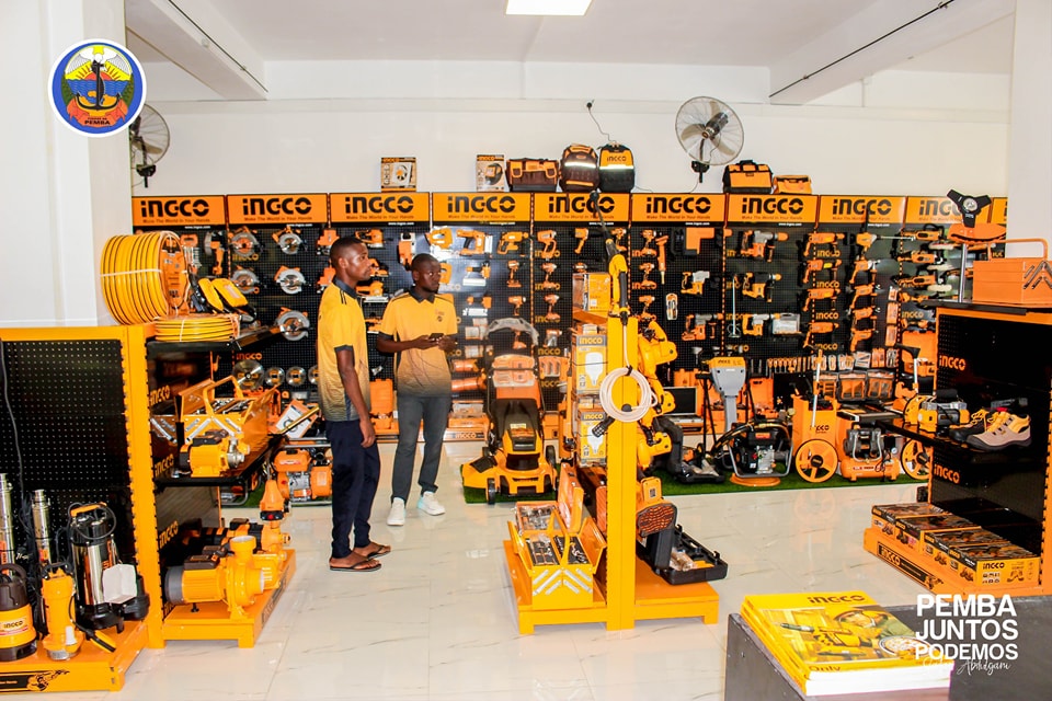 Nova loja de ferramentas INGCO abre as portas em Pemba e promete impulsionar o sector industrial