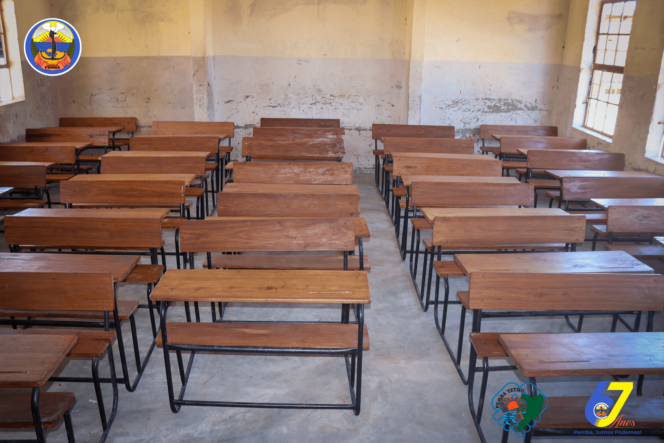 CMCP entrega mais 150 carteiras à Escola Primária e Secundária de Chuiba