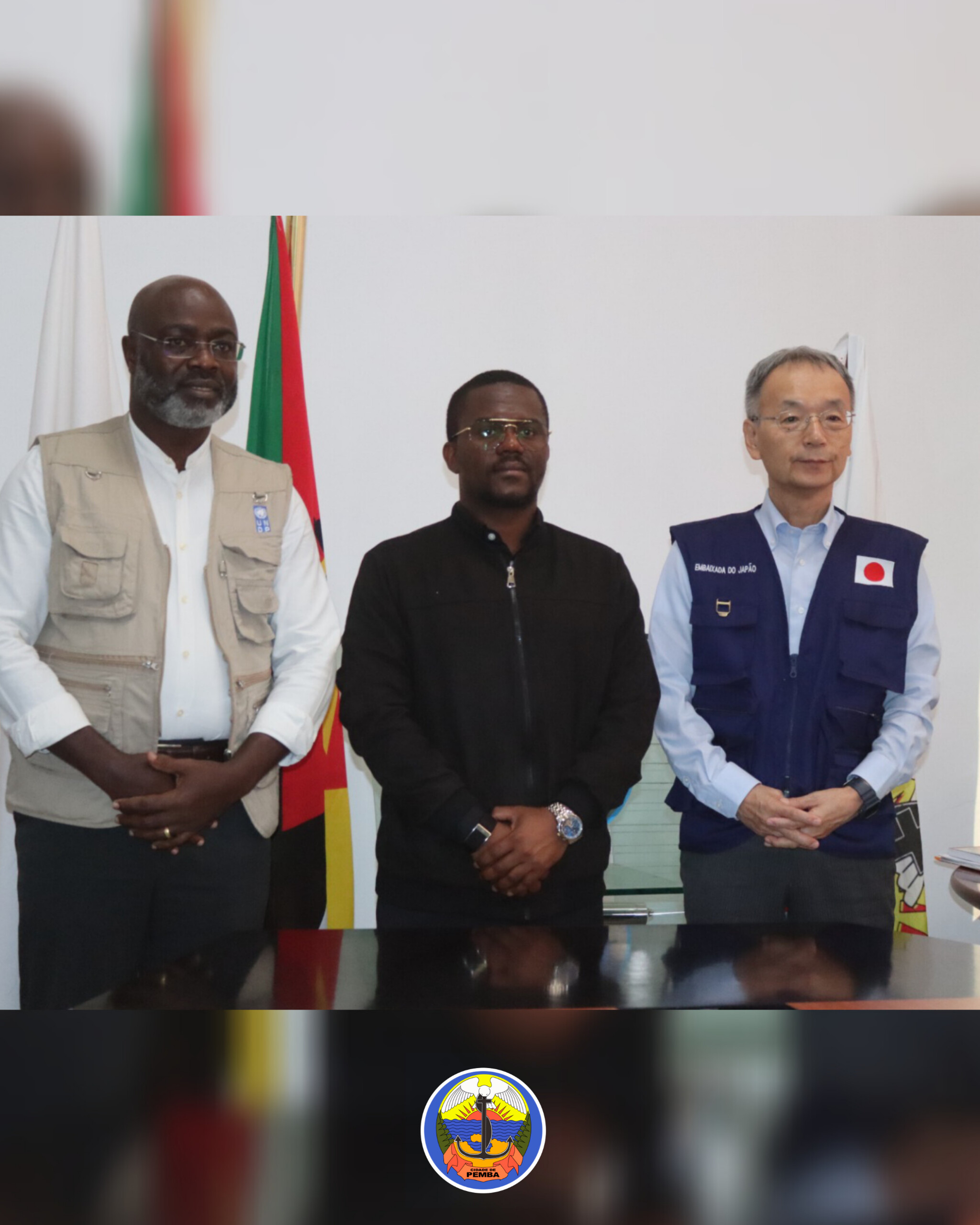 Embaixador do Japão visita a Cidade de Pemba