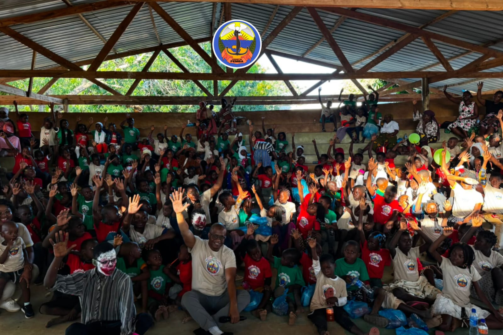 CMCP celebra Dia da Criança com almoço e momentos de alegria para 180 petizes