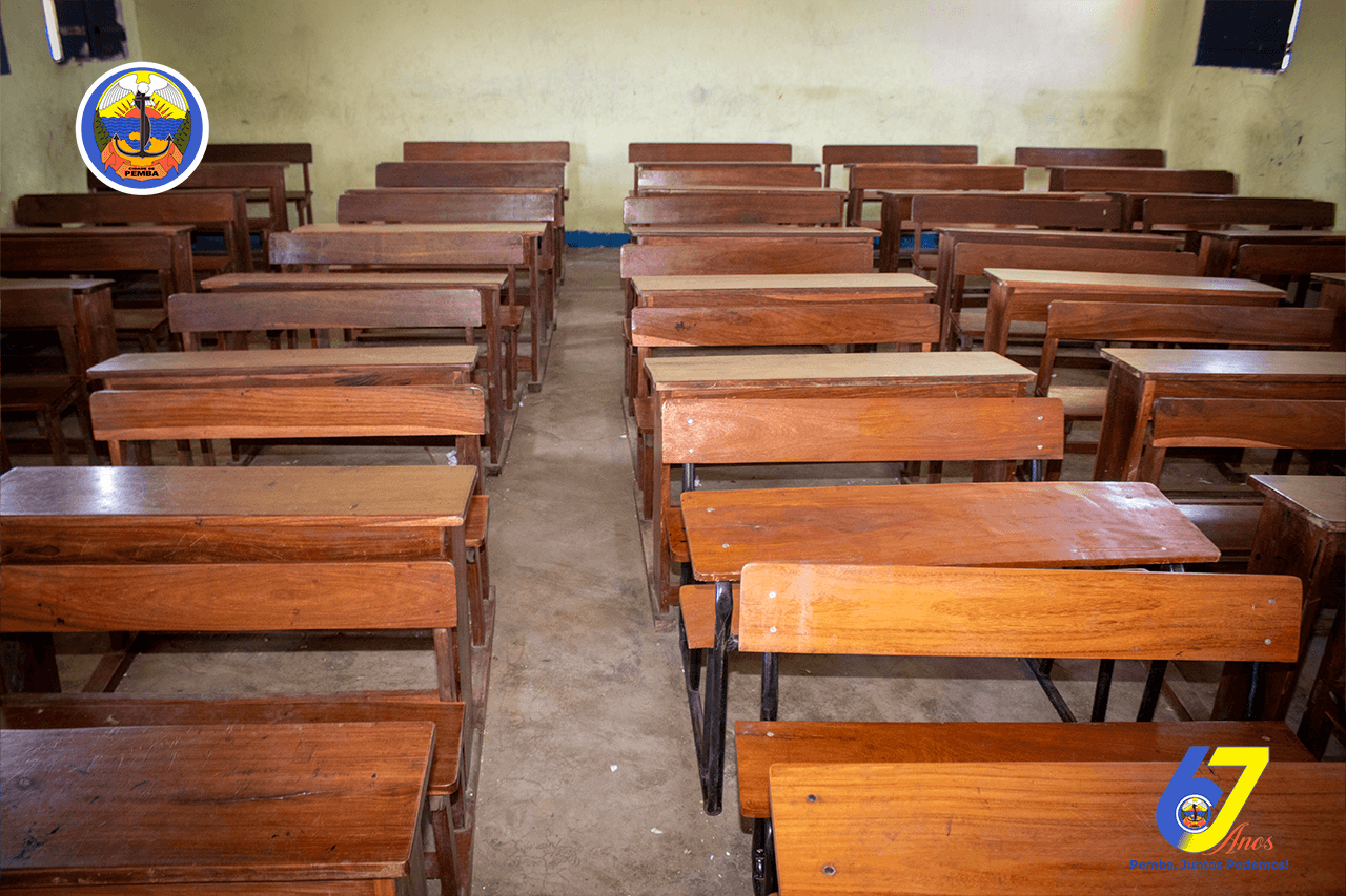CMCP entrega mais de 200 carteiras à Escola Primária de Koba