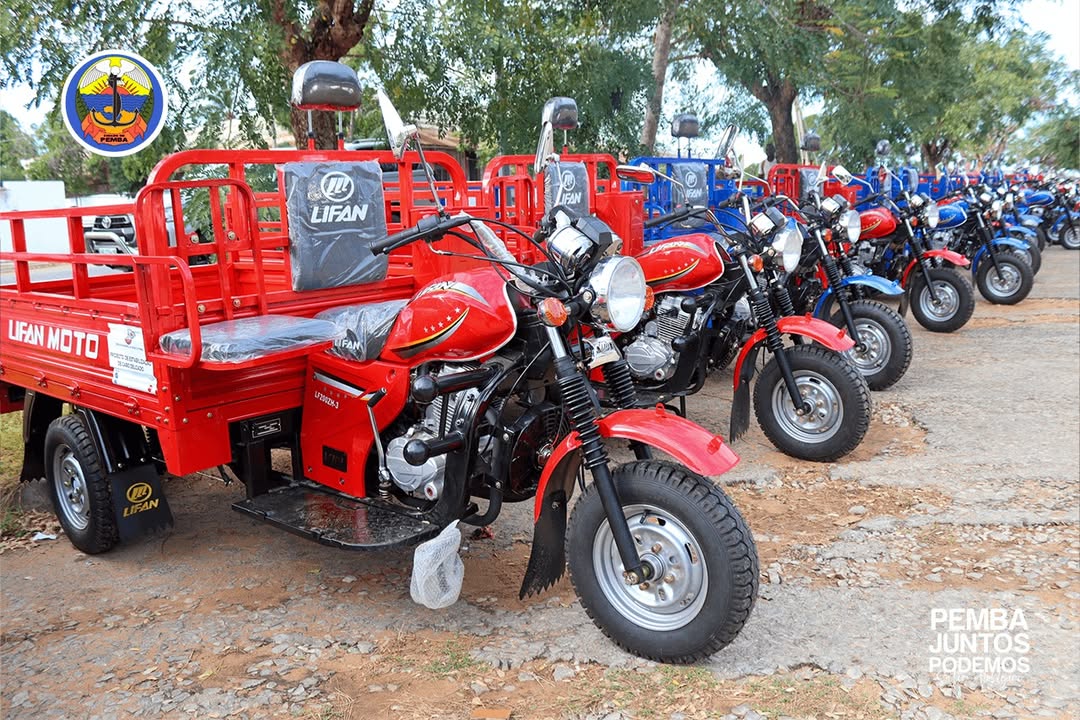 CMCP recebe triciclos motorizados para reforçar a recolha de resíduos sólidos