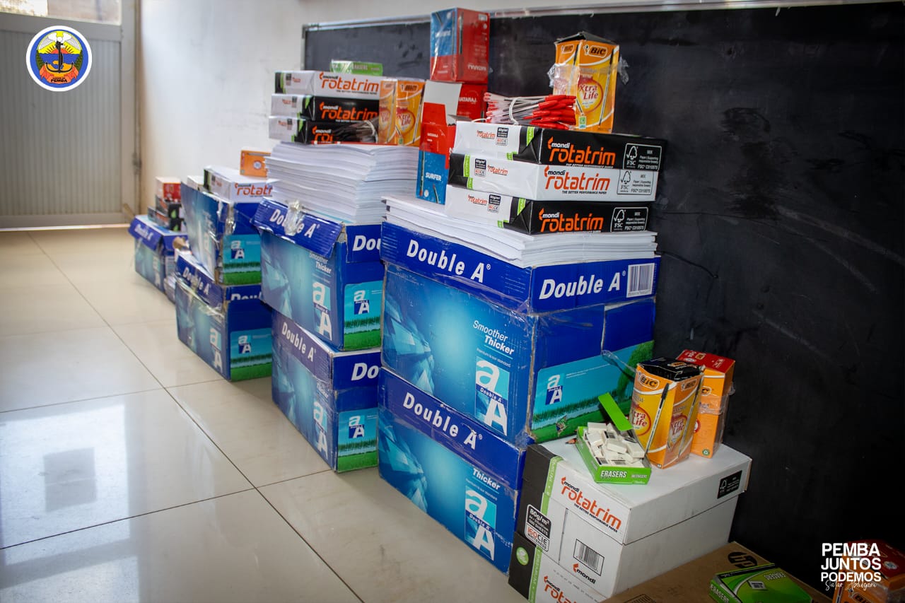 CMCP reforça apoio às escolas com entrega de material didático para exames finais