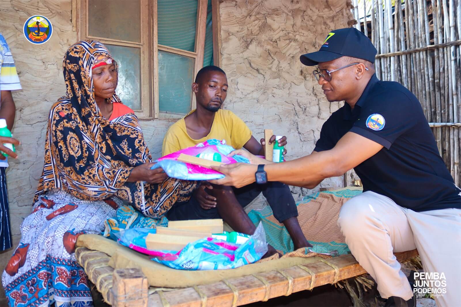 CMCP e SPS prestam apoio às famílias afectadas pelas chuvas em Pemba
