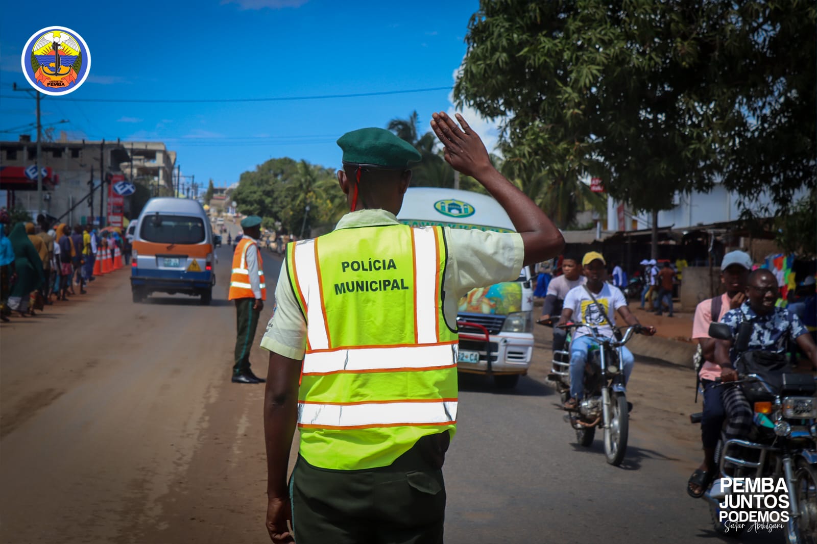 Polícia Municipal de Pemba reforça fiscalização dos Transportes semi-coletivos urbanos